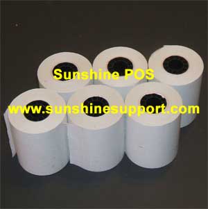 Receipt Paper Rolls Thermal 2 1/4 in x 85' Paper 6 Rolls 856607