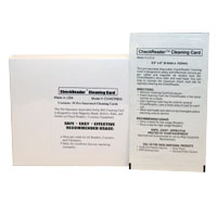 MICR Check Reader Cleaning Cards Box 25