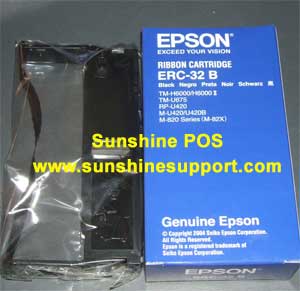 SHARP ER-A550S ERC-32 Black Printer Ribbon