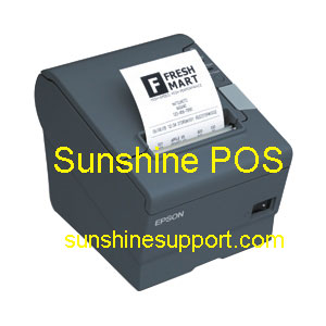 Epson TM-T88V Printer Thermal Parallel USB Dark Gray