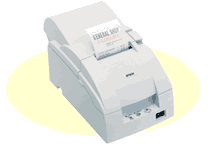 Epson TM-U220A Printer Serial White