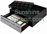 M-S Cash Drawer Star Black Large