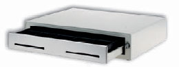 M-S Cash Drawer Epson White Wide ms-ep-125k-mw