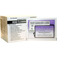 MSR Credit Card Head Cleaning Cards Box of 50