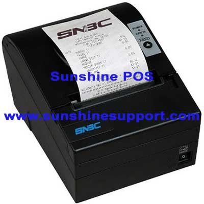 SNBC BTP-R880NP Printer Black Thermal USB Serial btpr880np