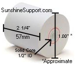 Receipt Paper Rolls GuestLogix PowerSeller Thermal Paper Rolls 704GL22-A