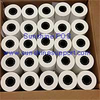 BLUE BAMBOO PocketPOS P25 Thermal 2 1/4 (57mm) x 50' Paper 50 Rolls