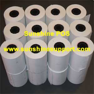 Receipt Paper Rolls Thermal 2 1/4 (57mm) x 85' Paper 24 Rolls 997964